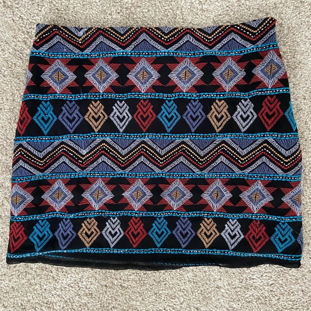 Forever 21 beaded skirt size small